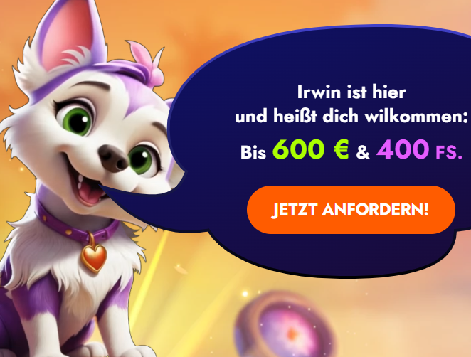 Irwin Bônus e Cashback